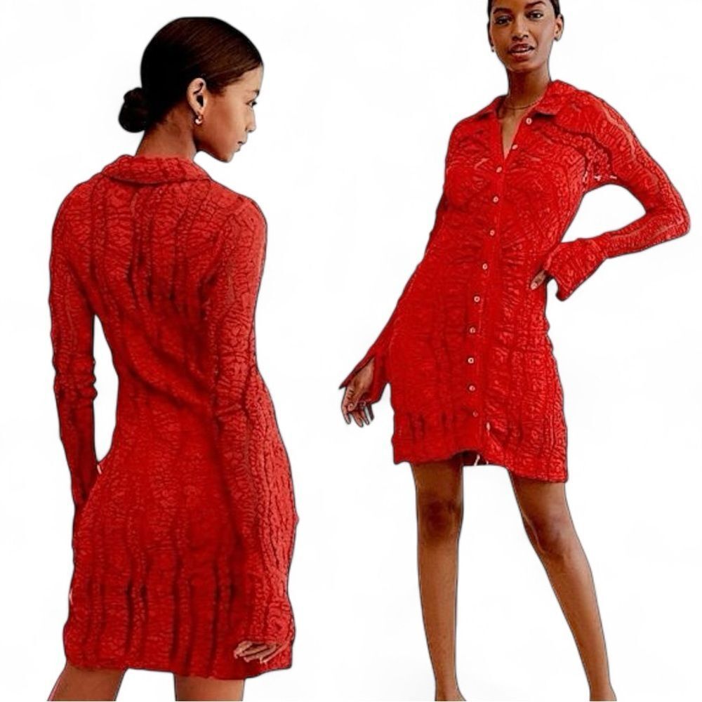 Free People Shayla Lace Mini Dress - Picture 12 of 16